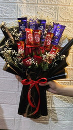 Personalized Chocolate & Memory Bouquet 💝🍫